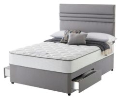 Sealy - 1400 Pocket Microquilt 2 Drawer - Double - Divan